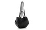 Lucky Bees Bolsa de Hombro 1274 Negro en CUERO DE POLIVINILO Elegante para Mujer
